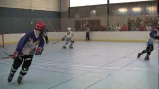 preview picture of video 'Finale Cadets Tournoi international des Alpes 2012 Roller Hockey'