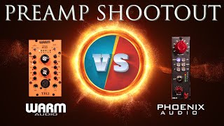 Video thumbnail for SHOOTOUT: Phoenix Audio DRS-1R VS Warm Audio TB12-500 Mic Preamps by Matt Ingram