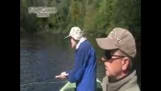 preview picture of video 'Spey Fishing Salmon River New York for Fall Salmon'