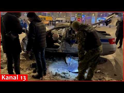 Attacker detonates explosive device in Moscow, killing a police officer and himself