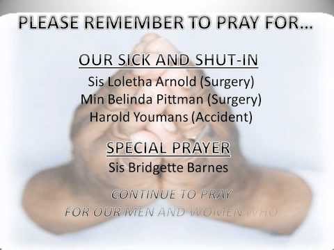 FGKC Remember to Pray