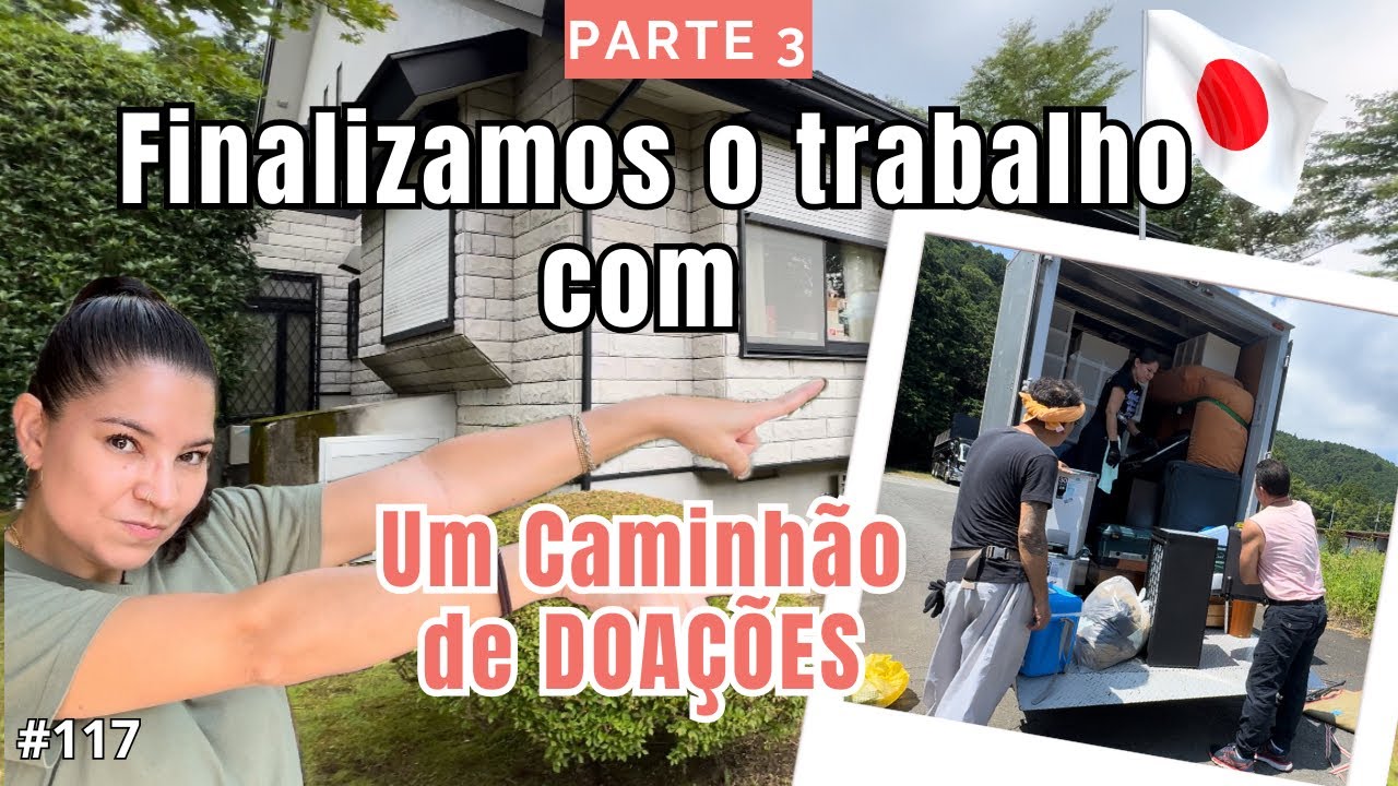 #117 DEPOIS DE MUITAS DOAÇÕES 🤗 BORA FINALIZAR O TRABALHO😉 #japão #trabalho #limpeza #vidareal