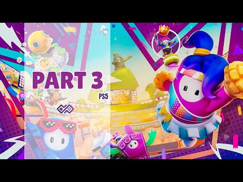 FALL GUYS - Season 1 Free To Play - Playthrough No Commentary - Part 3 [PS5]
