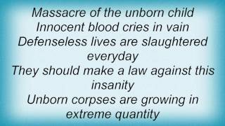 Incubus - Massacre Of The Unborn Lyrics