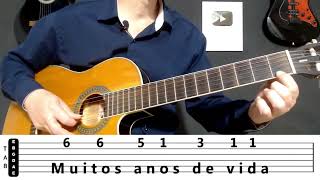 Como Tocar: PARABÉNS PRA VOCÊ (Violão para Iniciantes)