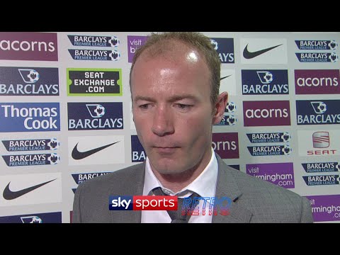 An emotional Alan Shearer after Newcastle's relegation in 2009