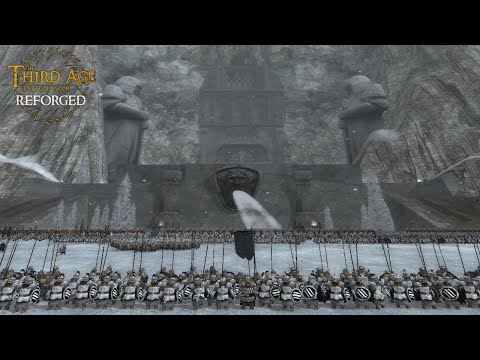 DAINS HALLS, HOLD IN THE GREY MOUNTAINS (Siege Battle) - Third Age: Total War (Reforged)