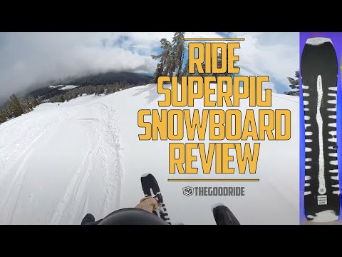 Ride Superpig 2022 Snowboard Review - Vs. Warpig and Psychocandy