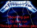 METALLICA - For whom the bell tolls (lyrics ...