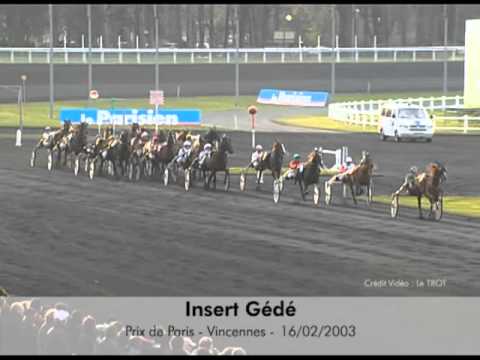 Insert Gédé   Prix de Paris   Vincennes