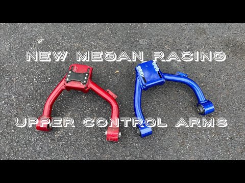 Installing new Megan Racing Adjustable upper control arms in my 6th Gen Honda Accord! (1998-2002)