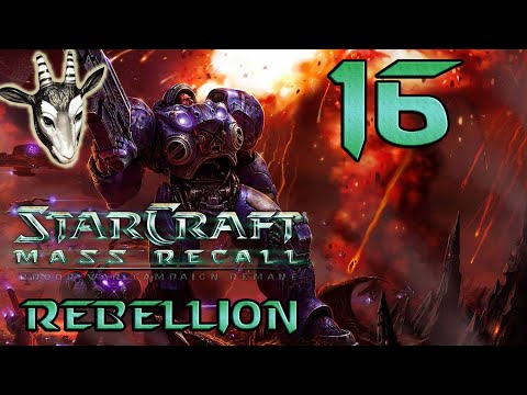 #16 ● Operation Lautloser Schrei - E1M8S: Rebellion ● StarCraft: Mass Recall [BLIND]