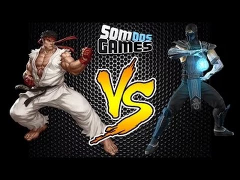 Ryu VS Sub-Zero - Batalha dos Games