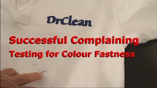 Successful Complaining - Testing for Colour Runs