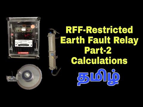 REF Restricted Earth Fault protection in Tamil REF Relay working