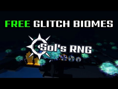 HOW TO GET *FREE* GLITCH BIOMES.. (Sol's RNG)