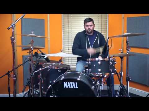 Natal "Bonham" Drum Kit Demo.