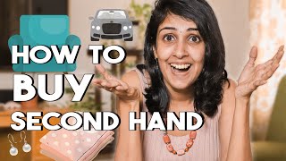 How & Where To Shop Second Hand (ONLINE) In India? Apps I Use For My Shopping | Nayana Premnath