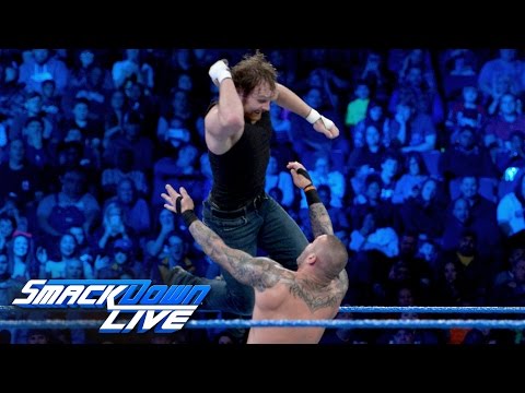 Dean Ambrose vs. Randy Orton: SmackDown LIVE, Jan. 17, 2017