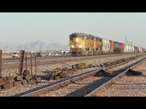 Two Train Afternoon Up Sunset Route