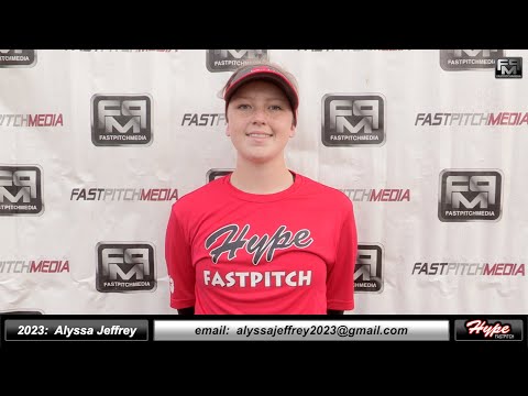 2023 Alyssa Jeffrey Committed Northwest Nazarene 1st Base & Outfield Softball Skills Video - Hype