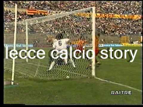 LECCE-Acireale 1-1 - 19/05/1996 - TIFOSI E CALCIATORI IN FESTA PER LA PROMOZIONE IN SERIE B