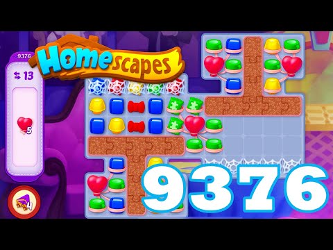 Homescapes Level 9376 HD | 3 - match puzzle game | Gameplay Walkthrough | android | GameGo Game IOS