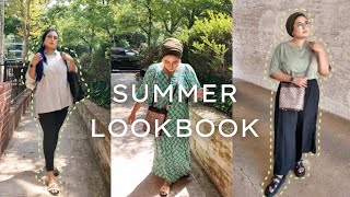 GRWM✨summer lookbook - 💯 cotton and flowy fits 💃🏼