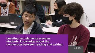 Using Exemplar Texts to Highlight Text Features – Grade 8 English Language Arts (REL Pacific)