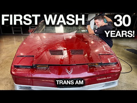 Thumbnail for Disgusting Pontiac Trans Am First Wash in 30 Years! Surprise Detail for Grandson by Car