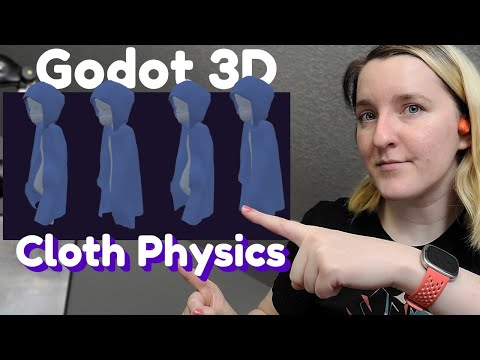 how to do cloth physics on ACTUAL clothing ✨ Godot Softbody3D