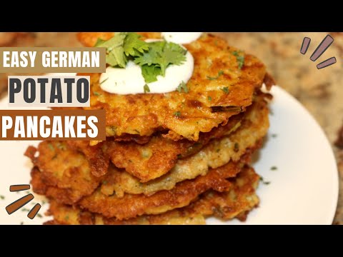 Easy German potato pancake recipe | At home with Ros Emely