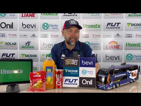 COLETIVA DE IMPRENSA | ADEMIR FESAN - GRÊMIO PRUDENTE 1x0 PORTUGUESA