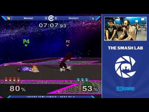 The Smash Lab 124 Losers Semi-Finals - Meerkat (Fox) vs Sherbert (Peach)