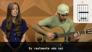 Ainda Bem - Marisa Monte (aula de violão completa)
