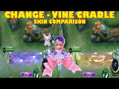 NEW EPIC SKIN CHANG'E VINE CRADLE MOBILE LEGENDS