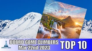Top 10 Board Game Climbers for Week Ending in Mar 22nd 2023