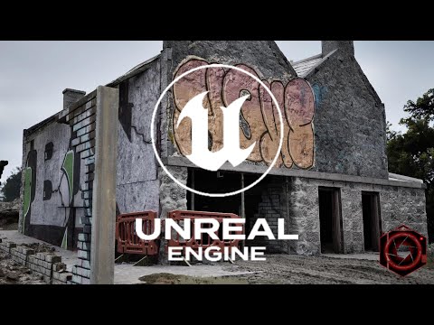 Unreal Engine 5 | Speed Level Design | Scottish Highlands Industrial Workshop