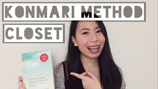 KonMari Method: Teen Closet Decluttering and Minimalizing