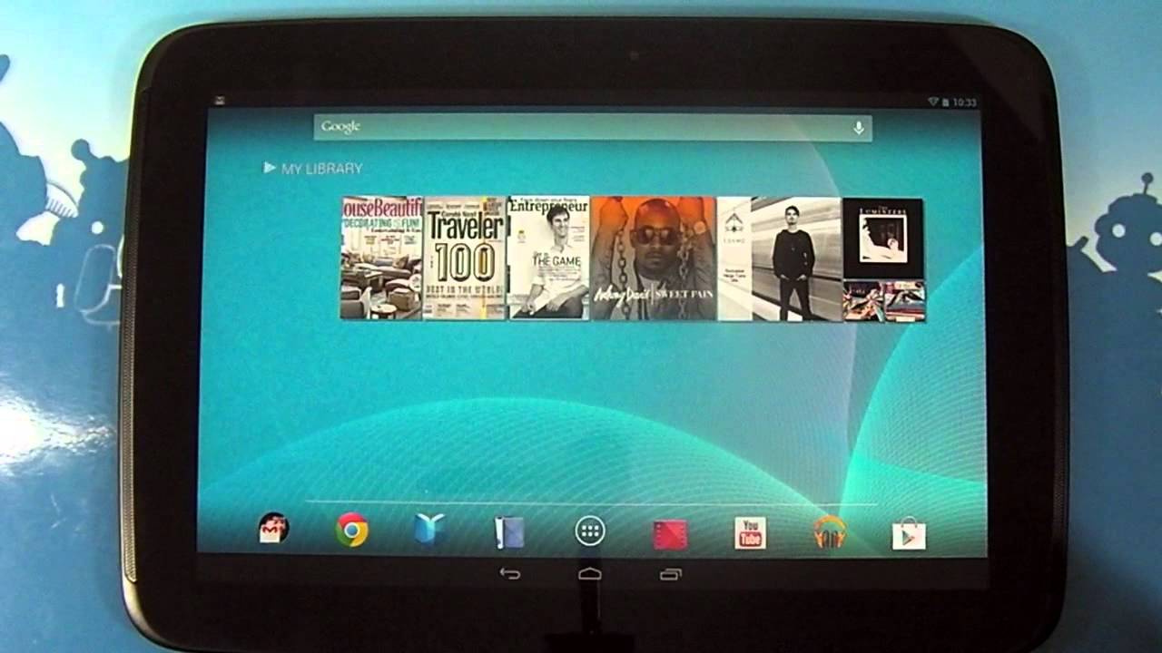 Multi user accounts on the Nexus 10 - YouTube