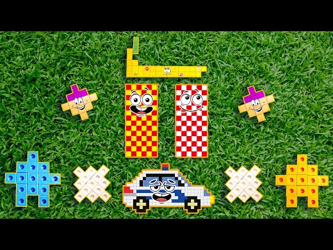 Looking for Numberblocks Puzzle Tetris NEW 700vs800 Space ASMR   Numberblocks Satisfying Video