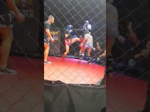 Evangelina Vignolo (Kame House Muaythai) vs Laura (León Team) - Round 2