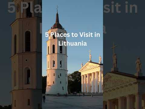 Places to Visit in Lithuania #lithuania #mustvisitdestination #travel
