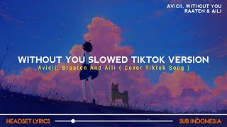 Avicii - Without You (Braaten &amp; Aili Cover) Slowed Tiktok Version &#39;You Said You&#39;d Follow Me Anywhere