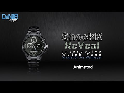 ShockR ReVeal HD Watch Face Video