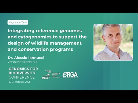 Genomes & cytogenomics to support wildlife management and conservation programs - Alessio Iannucci