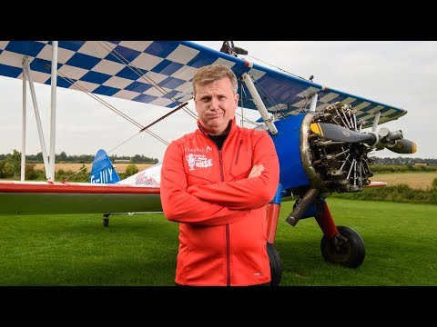 Thumbnail for Aled Jones wing walking in the air for Global’s Make Some Noise by Aled