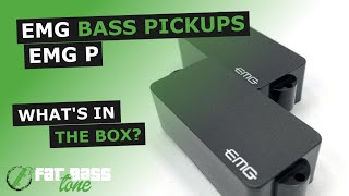 Video thumbnail for EMG P 4 String Precision Bass® Pickup: What’s In The Box (A Close-Up Look) by Fat Bass Tone