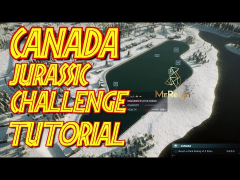 Jurassic World Evolution 2 - Canada Challenge Jurassic Difficulty - Full Tutorial Walkthrough