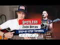 How To Play Spotless by Zach Bryan on Guitar! Easy Beginner Tutorial